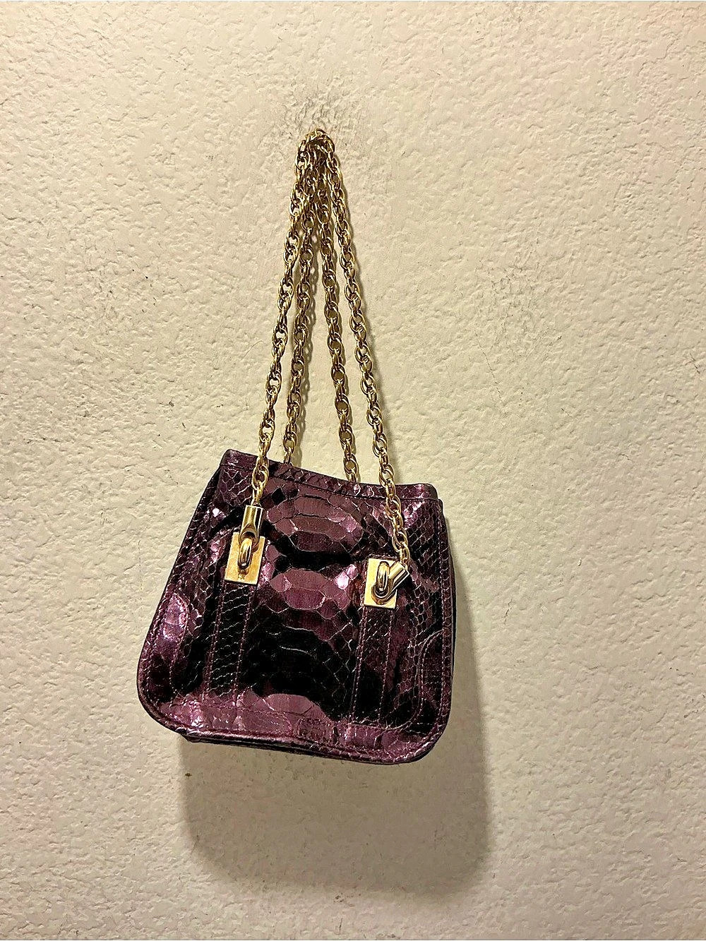 Kate Spade Purple Chain Shoulder Bag